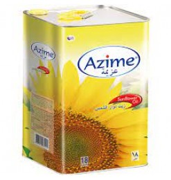 Sunflower Oil (Cholesterol Free) : 18 Litre [Azime/Kent]