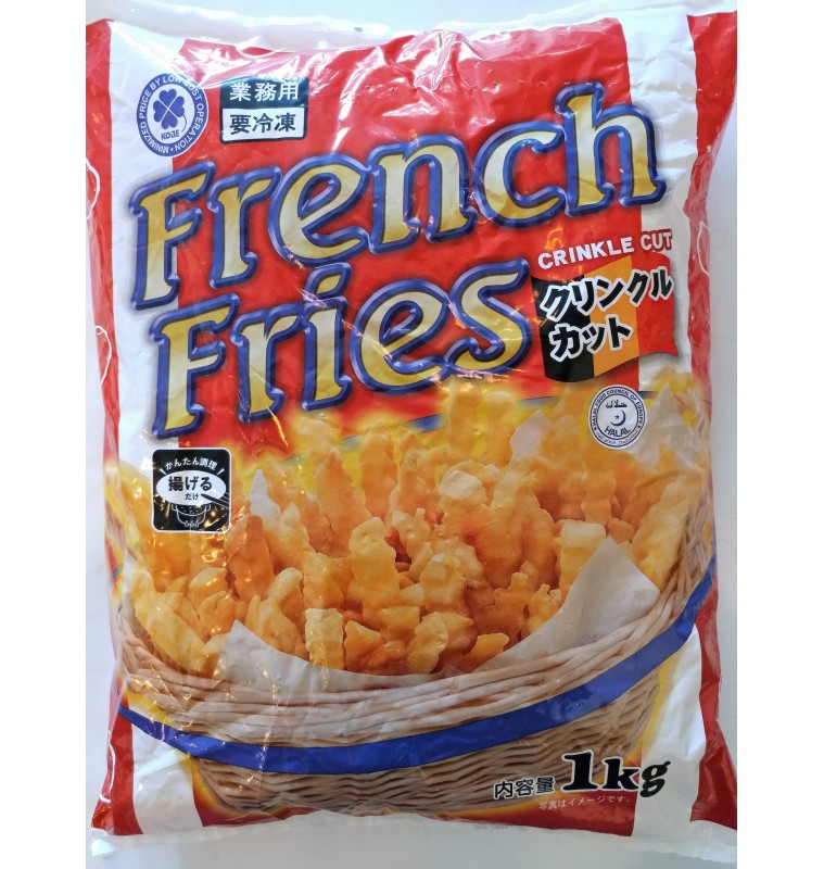 French Fries Crinkles 1KG